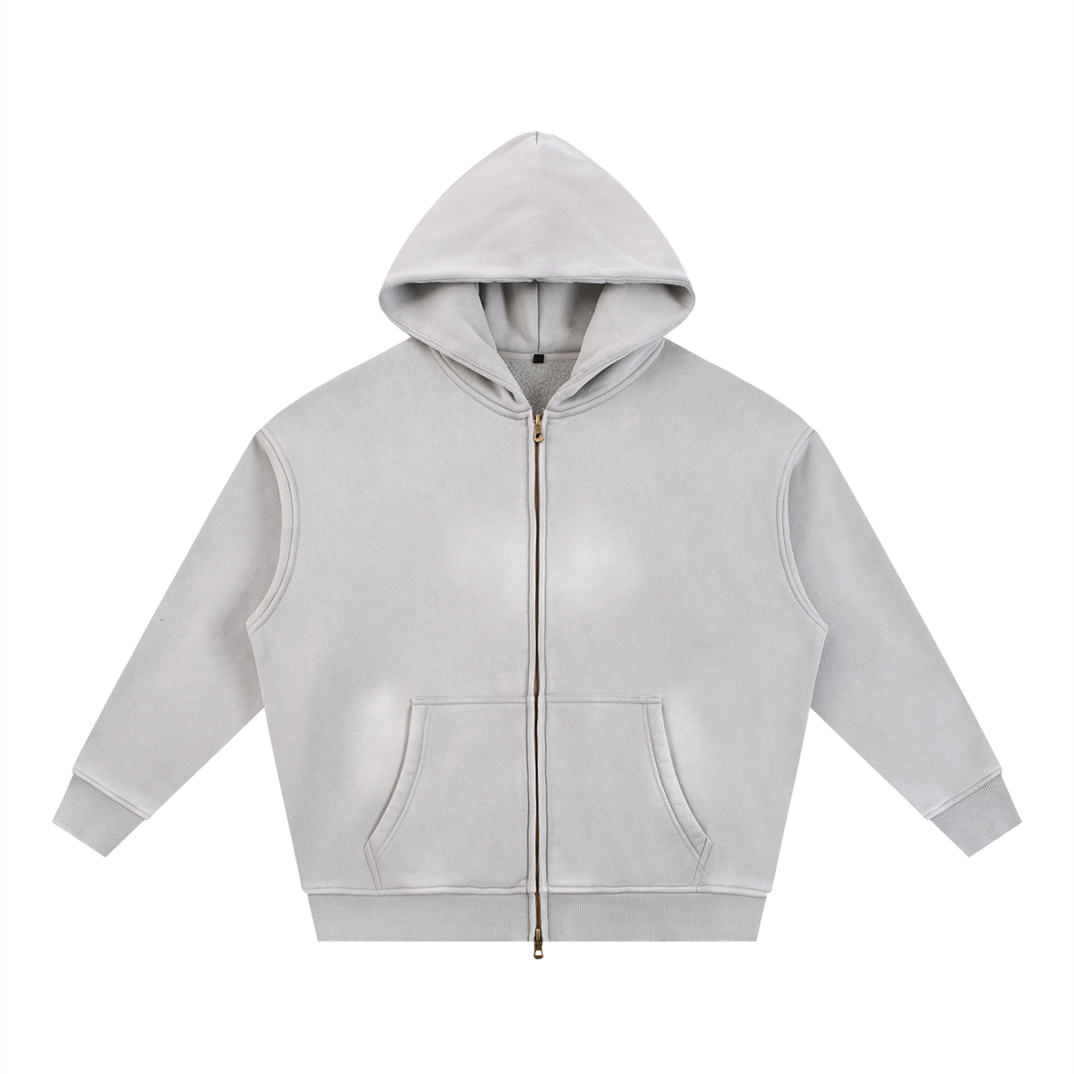 Beesmoove FOUNDATION ZIP
Zipper Boxy Fleece Hoodie