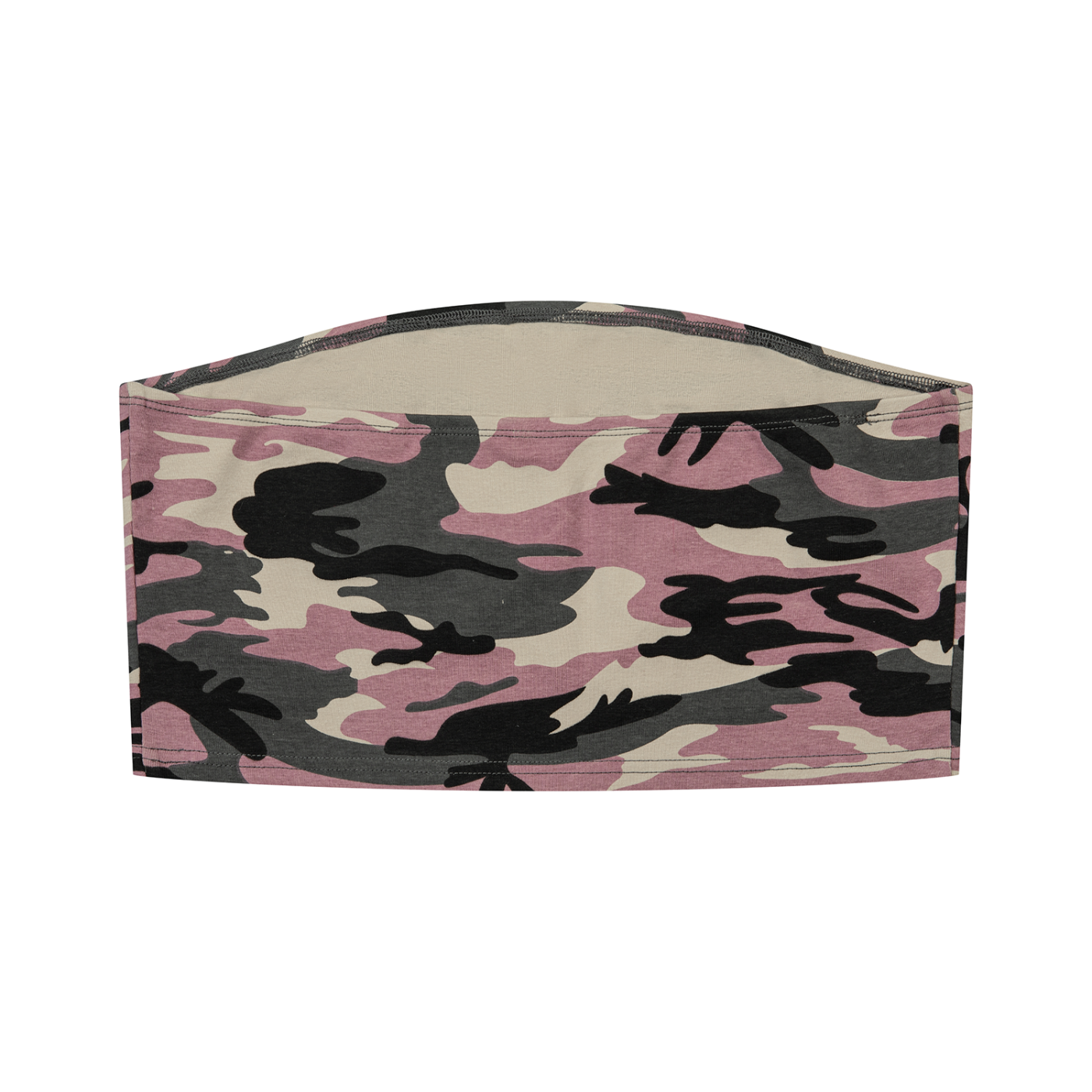 Beesmoove Women’s Camo Cropped Tube Top