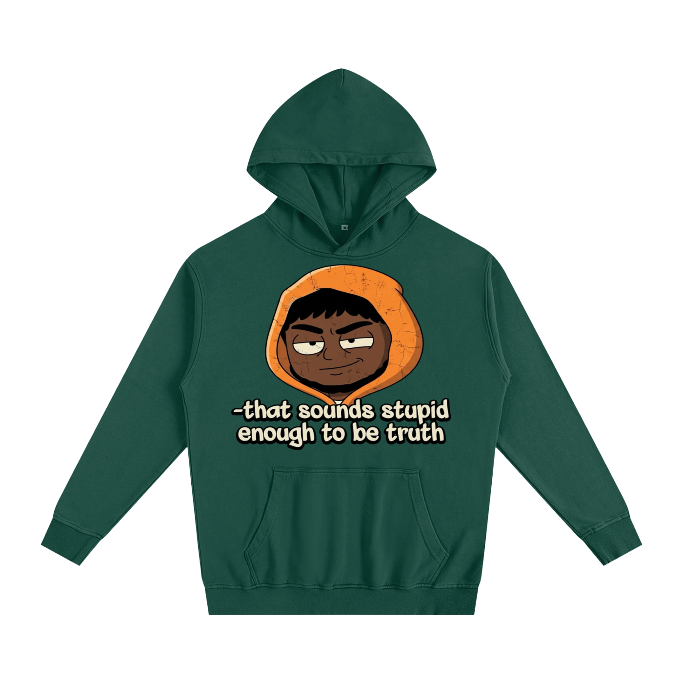 Beesmoove Blacksouth T.S.S.E.T.B.T Oversized Essential Hoodie