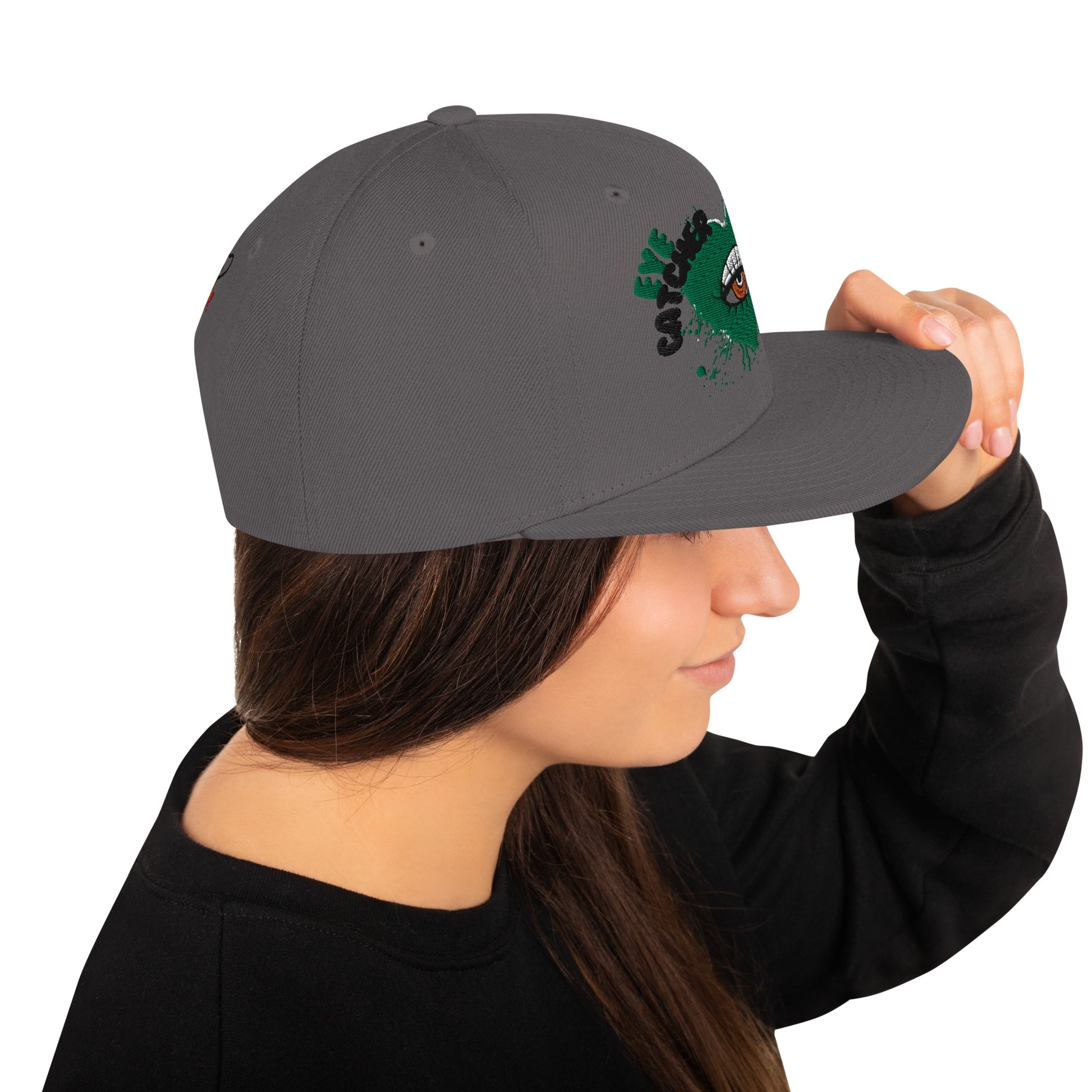 Beesmoove eye catcher green Snapback Hat - Beesmoove