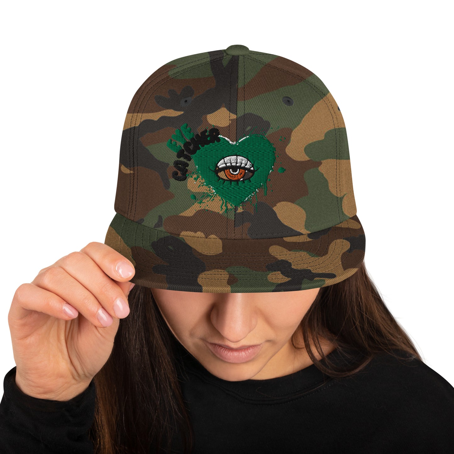 Beesmoove eye catcher green Snapback Hat - Beesmoove