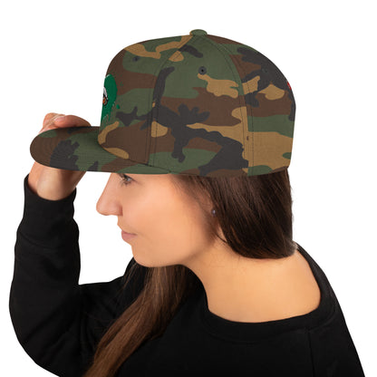 Beesmoove eye catcher green Snapback Hat - Beesmoove