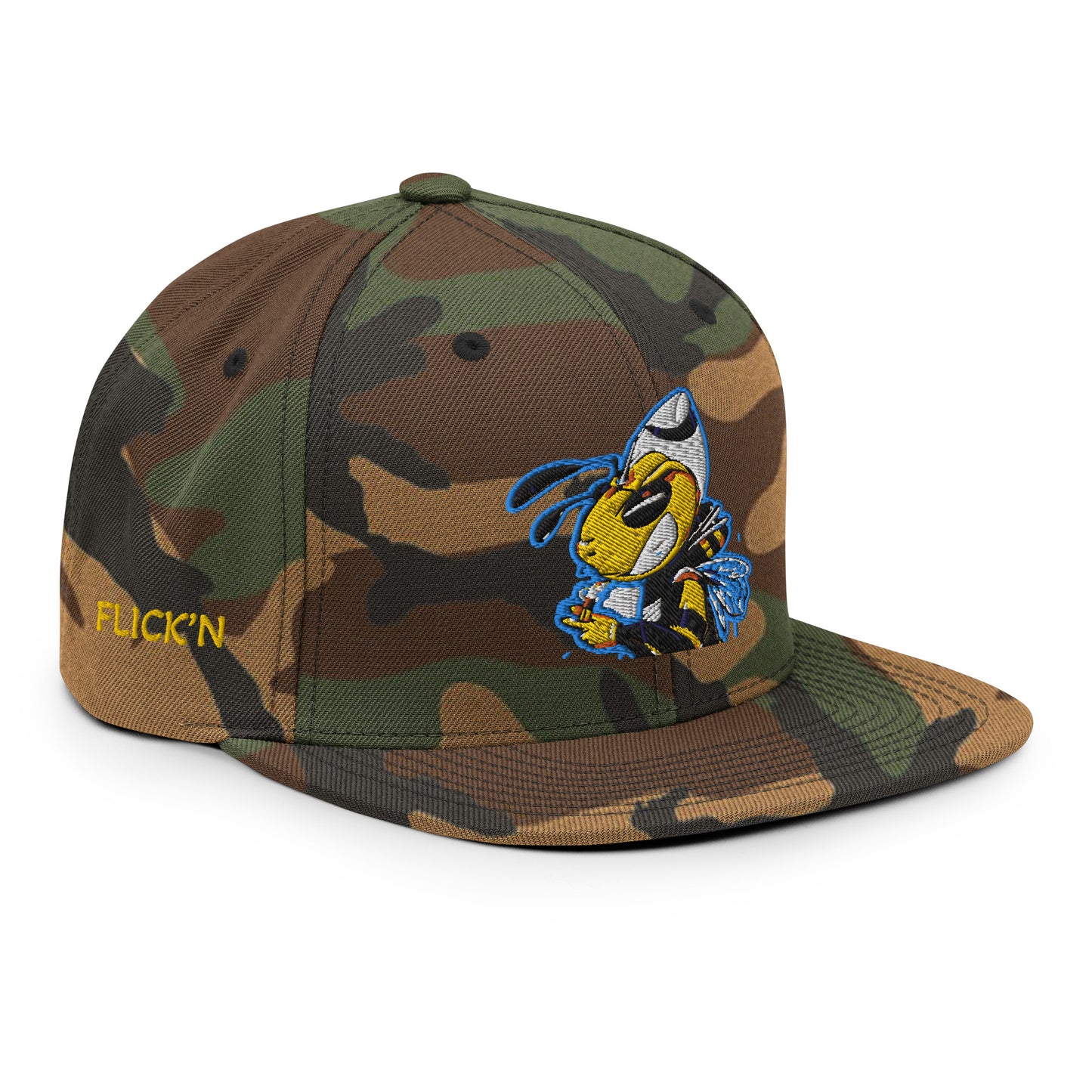 Beesmoove always bee flick’n Snapback Hat - Beesmoove