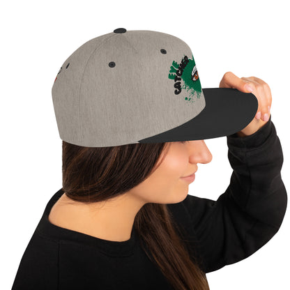 Beesmoove eye catcher green Snapback Hat - Beesmoove