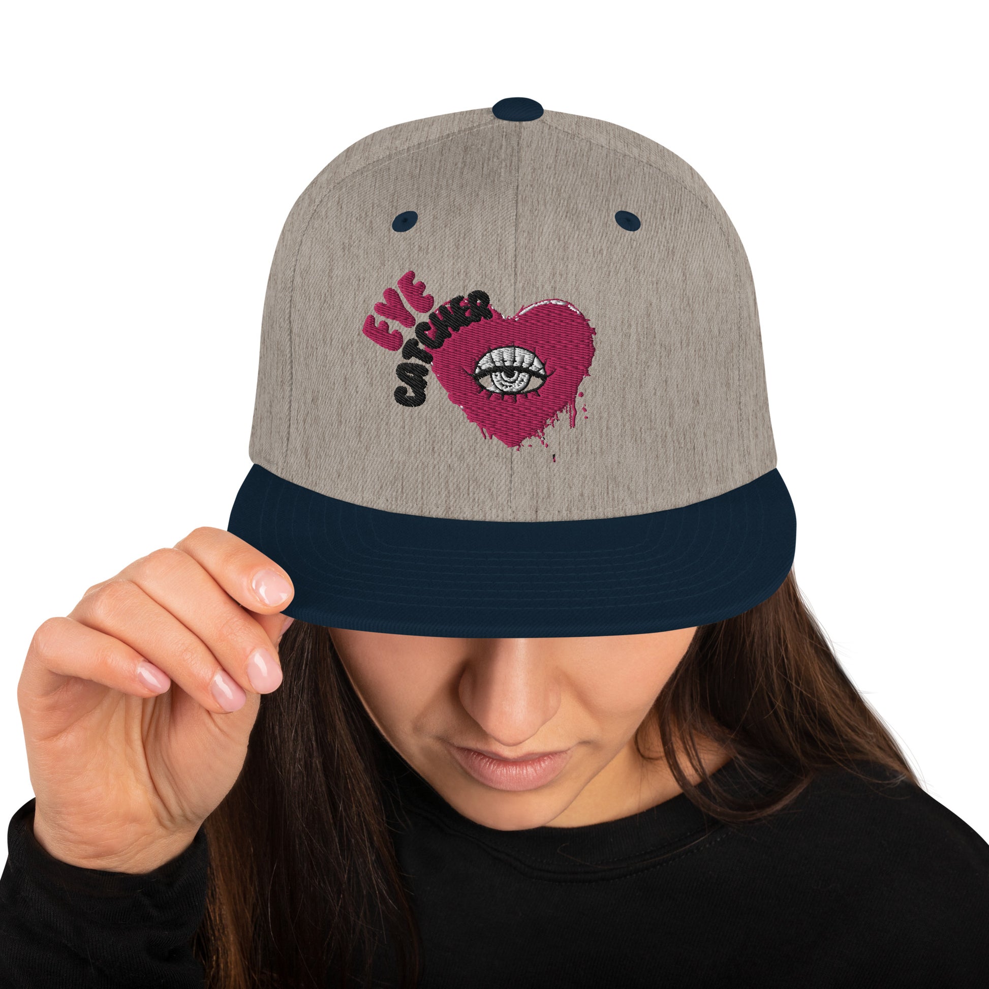 Beesmoove eye catcher pink Snapback Hat - Beesmoove