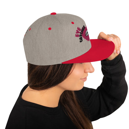 Beesmoove eye catcher pink Snapback Hat - Beesmoove