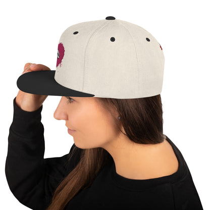 Beesmoove eye catcher pink Snapback Hat - Beesmoove