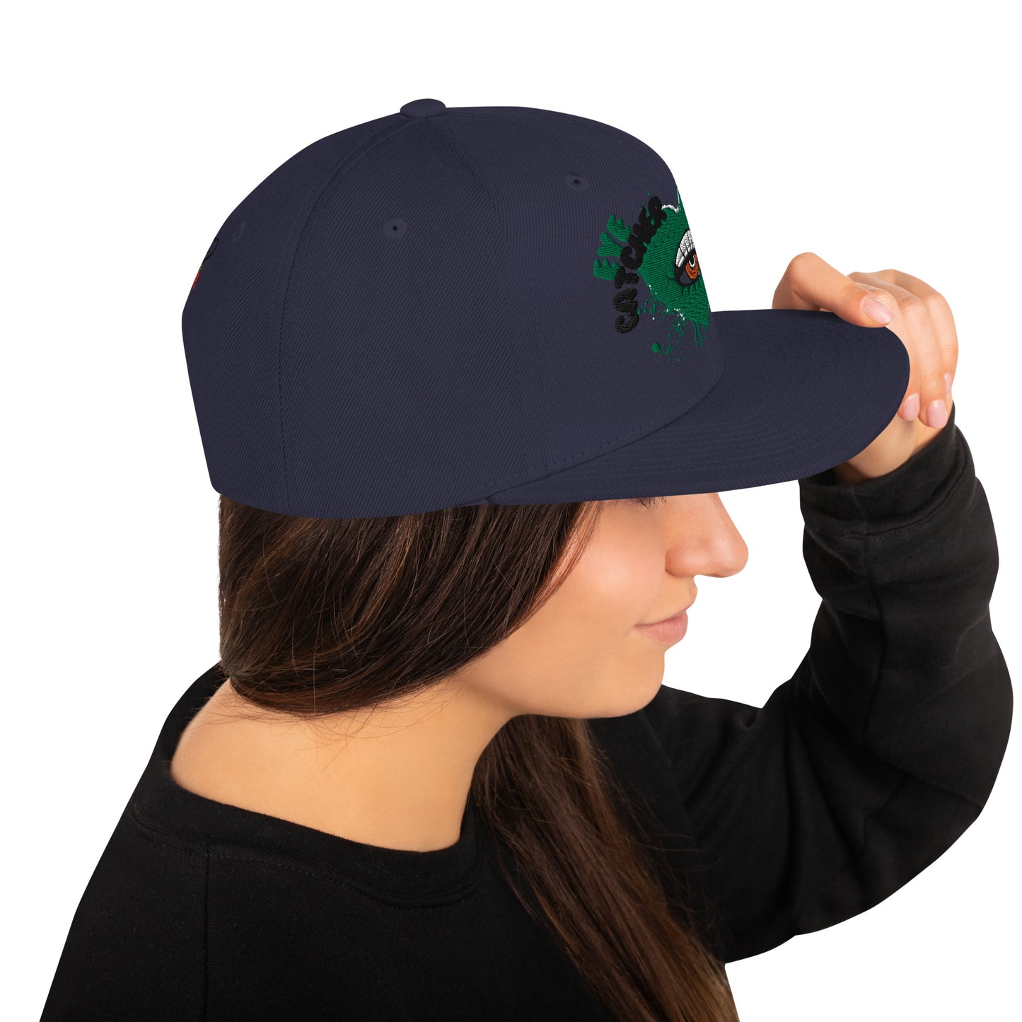 Beesmoove eye catcher green Snapback Hat - Beesmoove