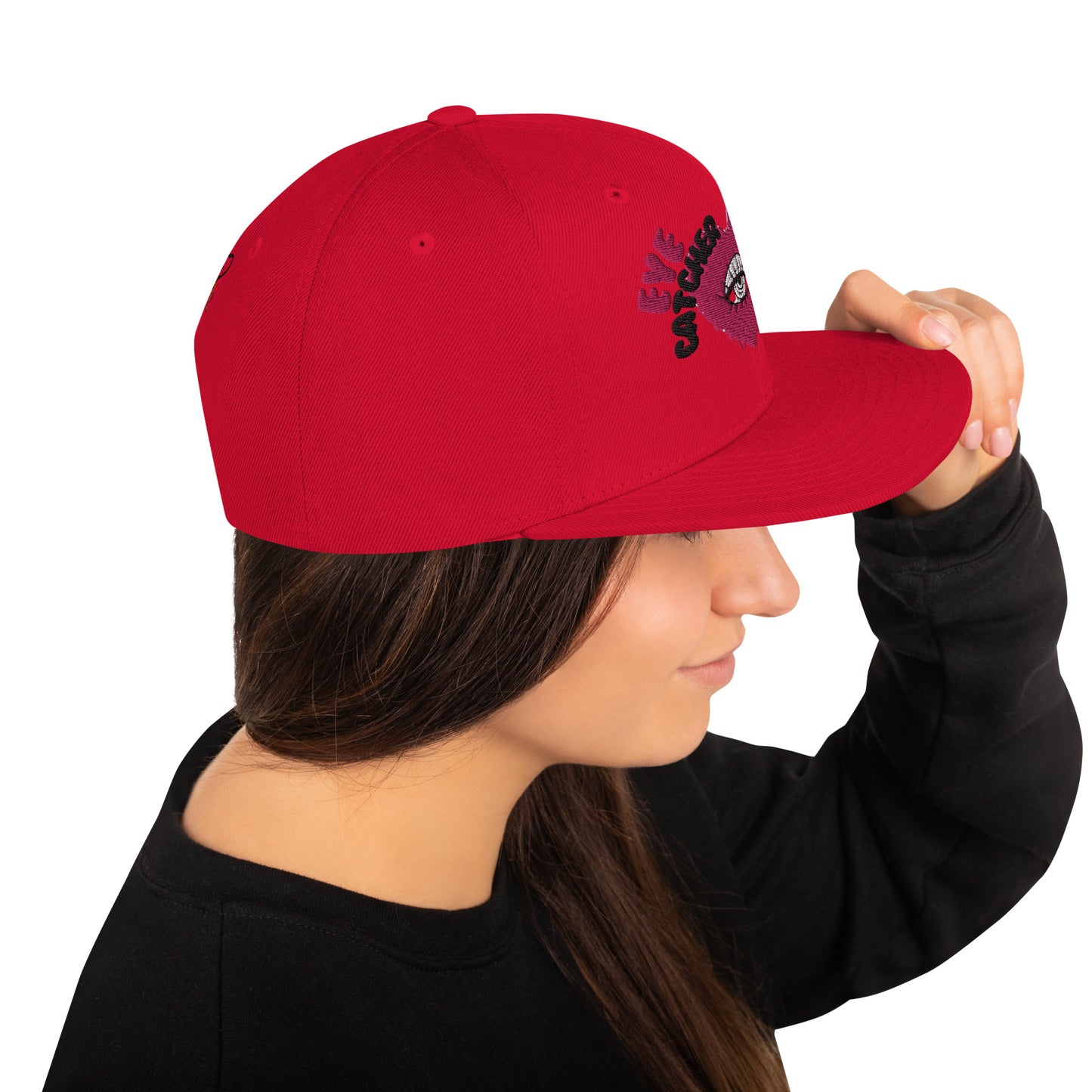 Beesmoove eye catcher pink Snapback Hat - Beesmoove