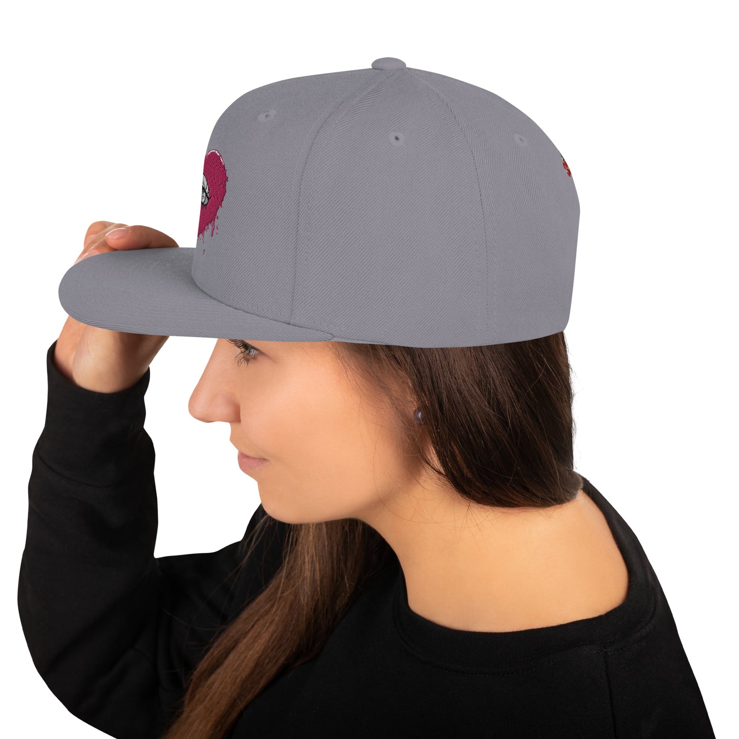 Beesmoove eye catcher pink Snapback Hat - Beesmoove