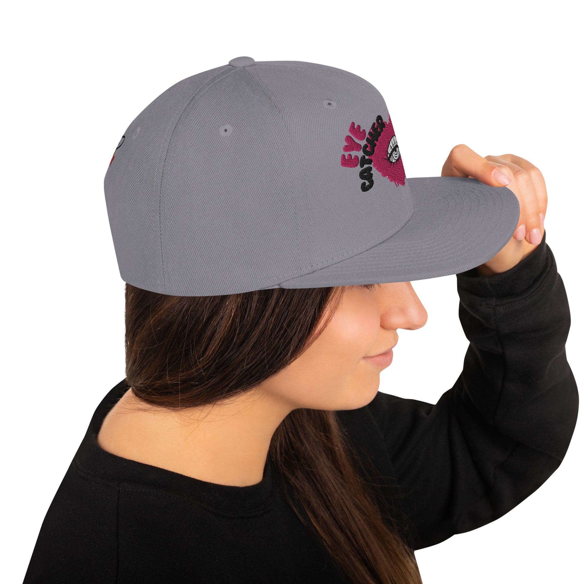 Beesmoove eye catcher pink Snapback Hat - Beesmoove