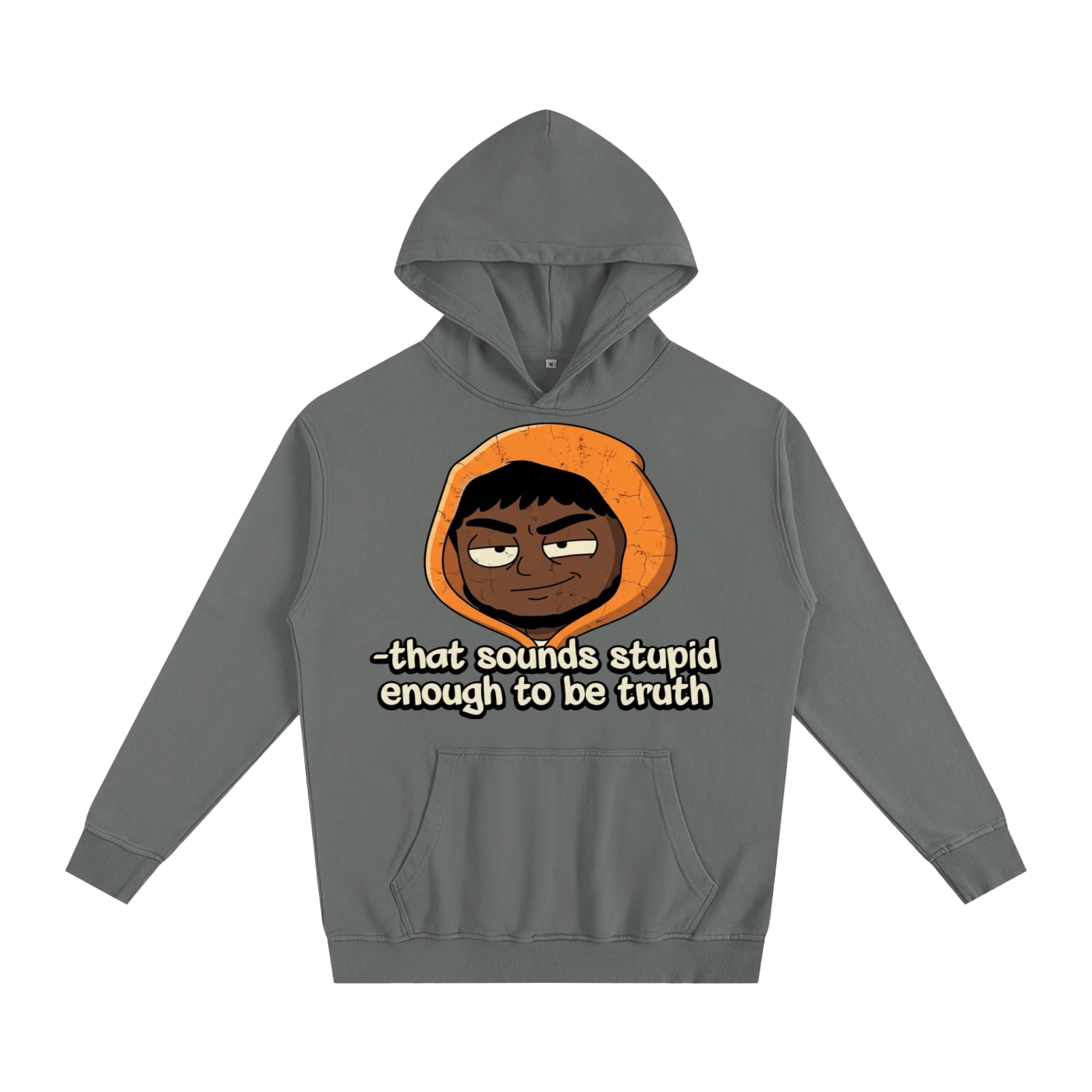 Beesmoove Blacksouth T.S.S.E.T.B.T Oversized Essential Hoodie