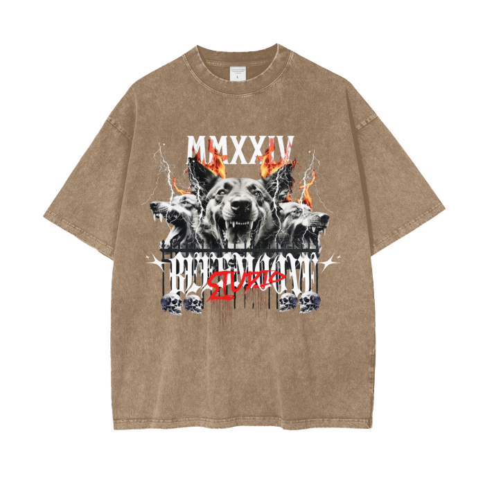 Beesmoove Eternal Guard Wash Oversize T-Shirt