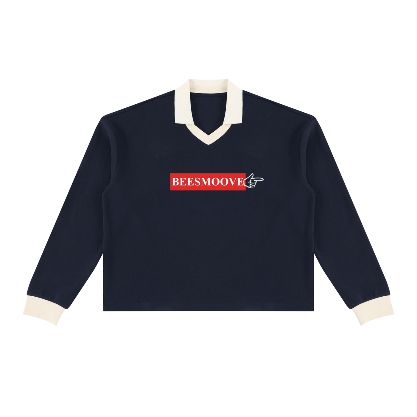 Beesmoove Target Color Block Long Sleeve Sweatshirt