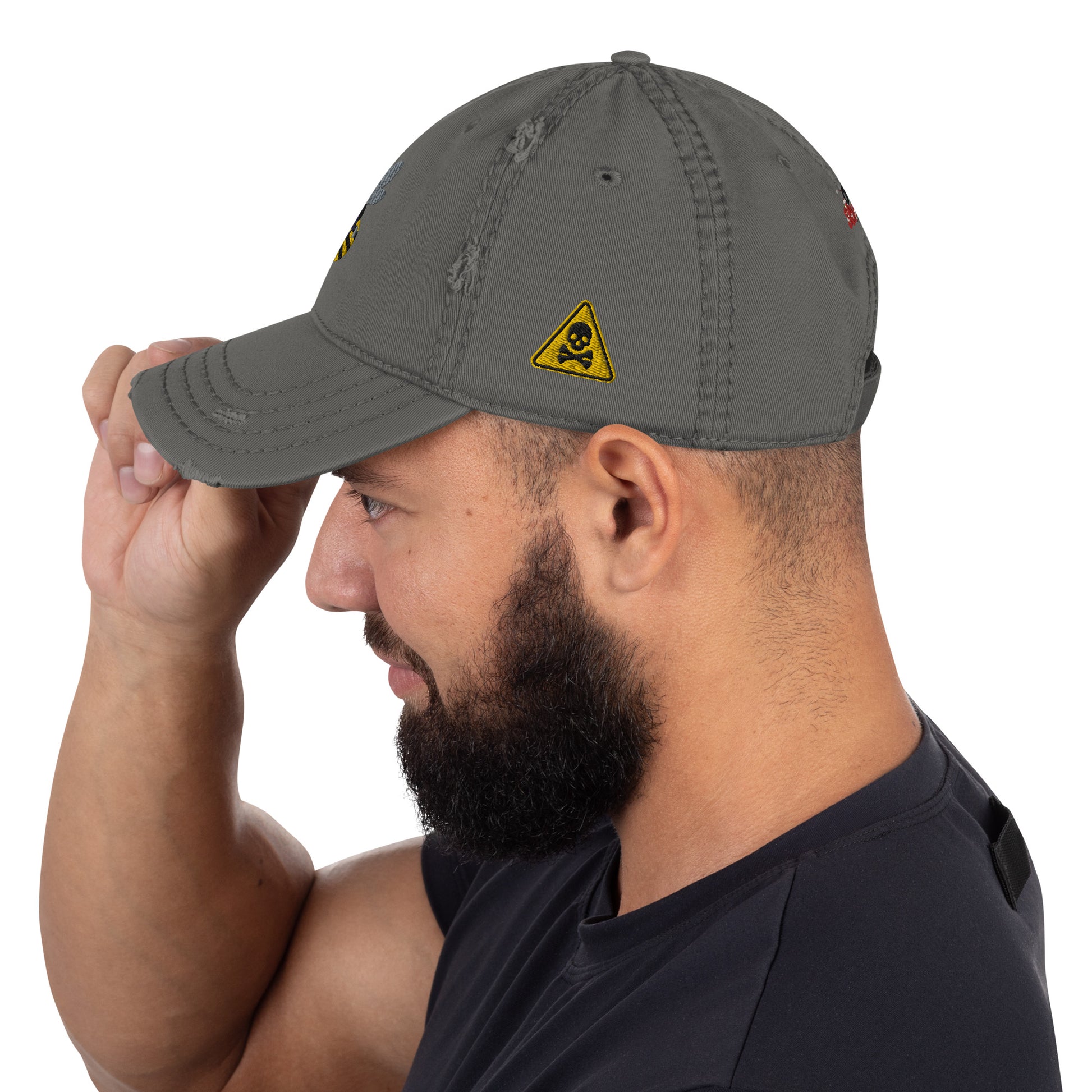 Beesmoove toxic Distressed Dad Hat - Beesmoove