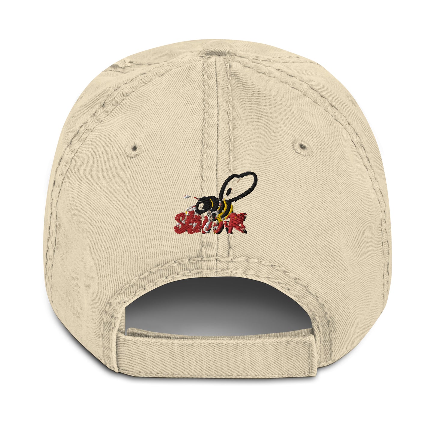 Beesmoove toxic Distressed Dad Hat - Beesmoove