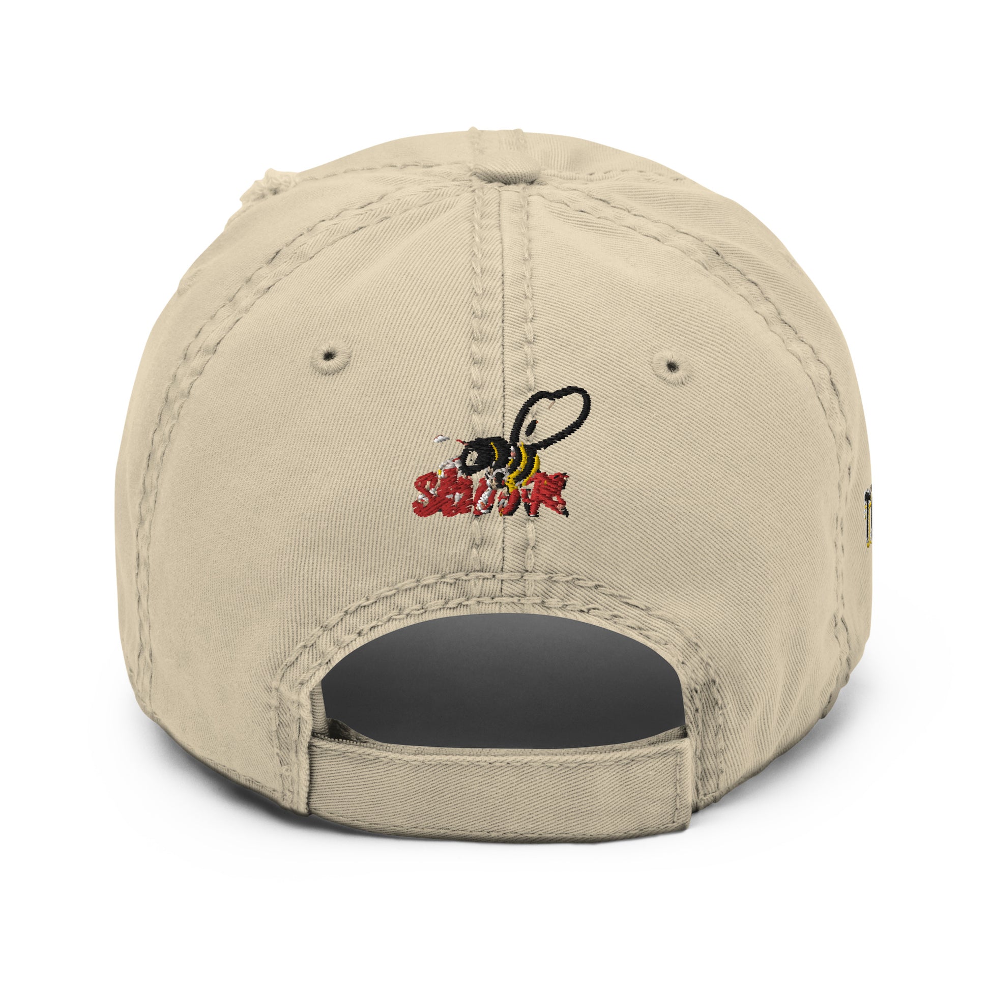 Beesmoove toxic Distressed Dad Hat - Beesmoove