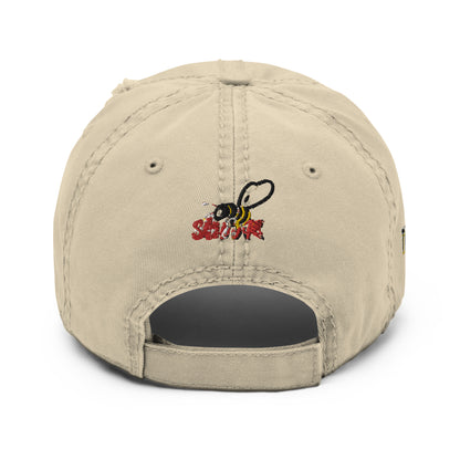 Beesmoove toxic Distressed Dad Hat - Beesmoove