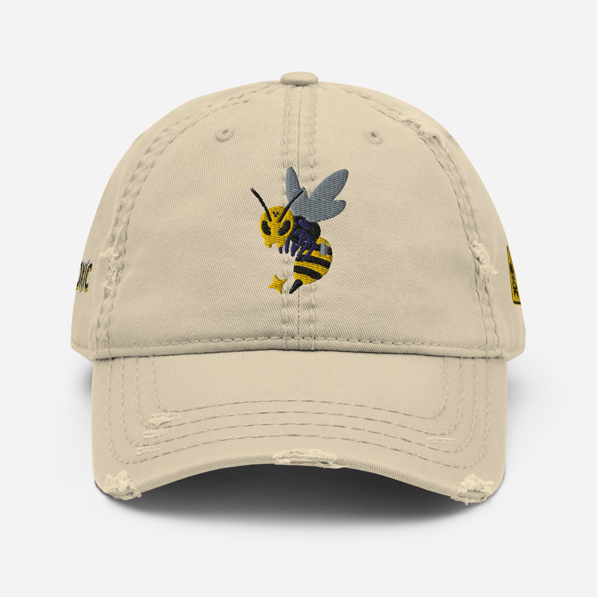 Beesmoove toxic Distressed Dad Hat - Beesmoove