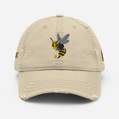 Beesmoove toxic Distressed Dad Hat - Beesmoove