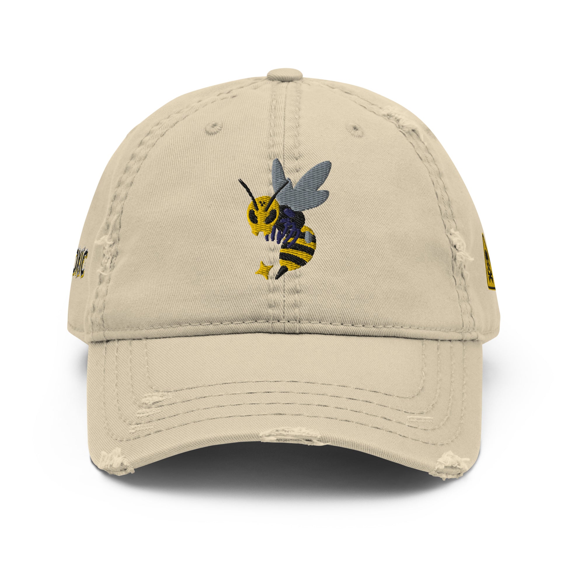 Beesmoove toxic Distressed Dad Hat - Beesmoove