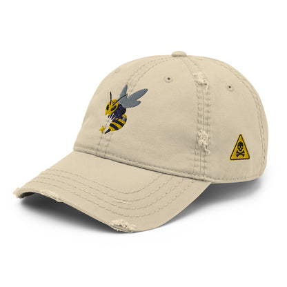 Beesmoove toxic Distressed Dad Hat - Beesmoove