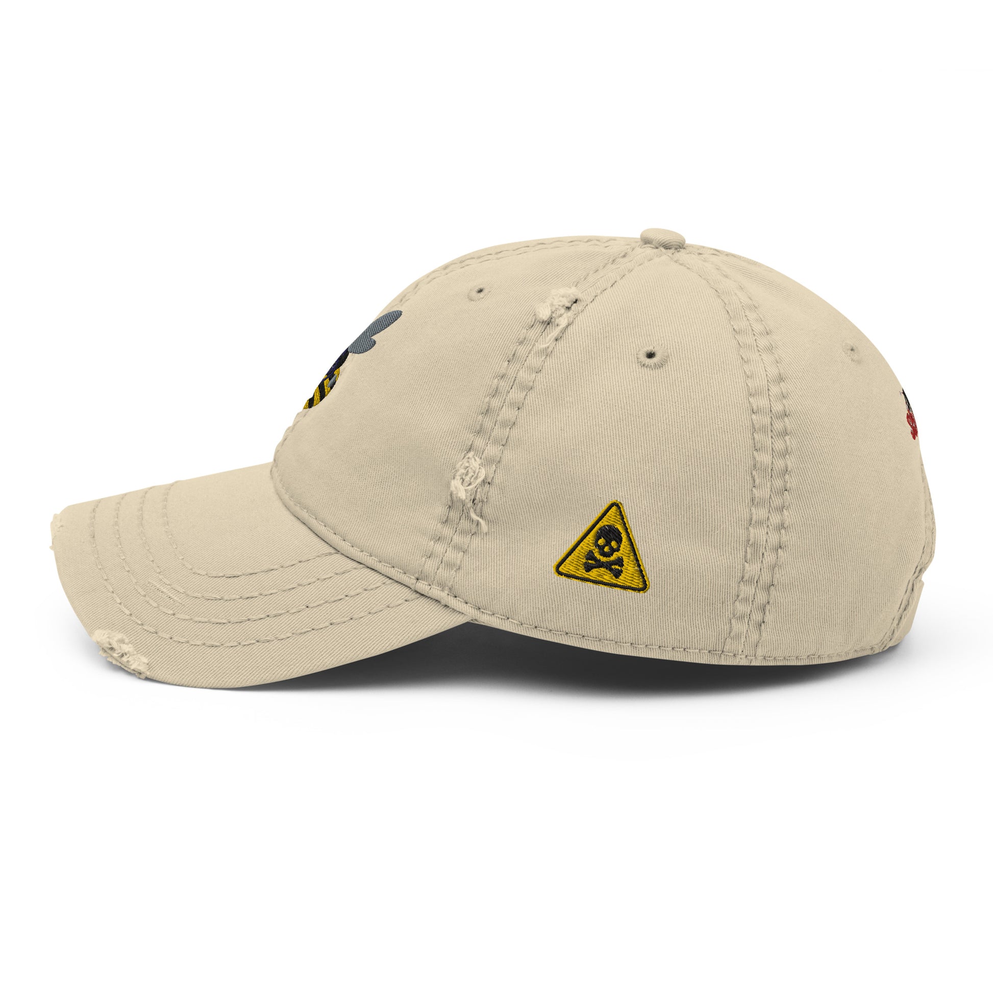 Beesmoove toxic Distressed Dad Hat - Beesmoove