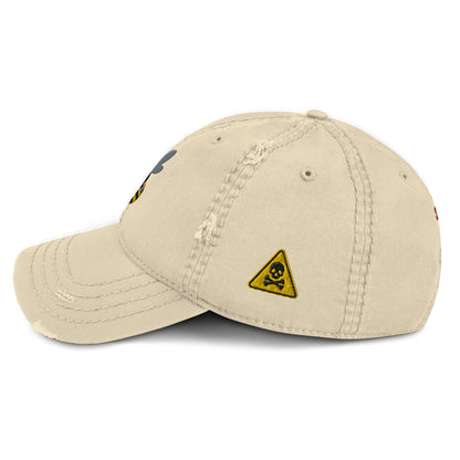 Beesmoove toxic Distressed Dad Hat - Beesmoove