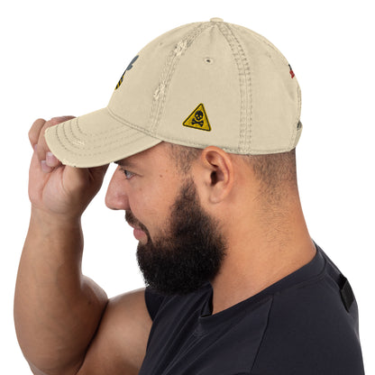 Beesmoove toxic Distressed Dad Hat - Beesmoove