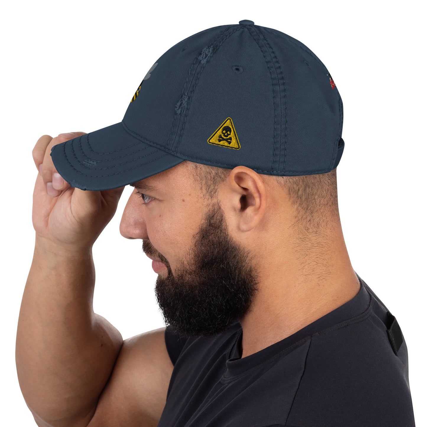 Beesmoove toxic Distressed Dad Hat - Beesmoove