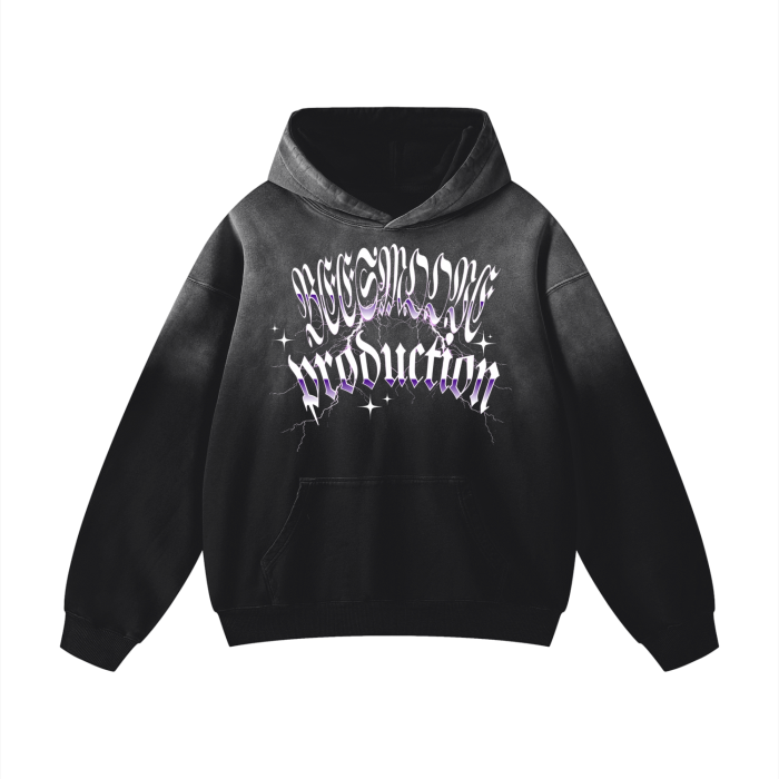 BEESMOOVE Electric Production Oversized Hoodie