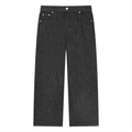 Beesmoove Vintage Wash Straight Leg Jeans