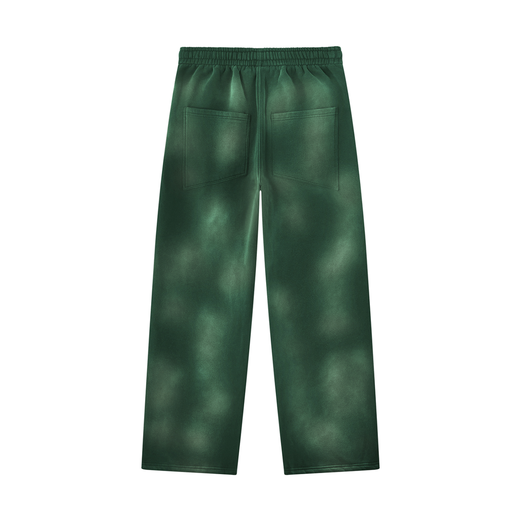 BEESMOOVE BlackSouth Sunfade Wide Leg Fleece Sweatpants