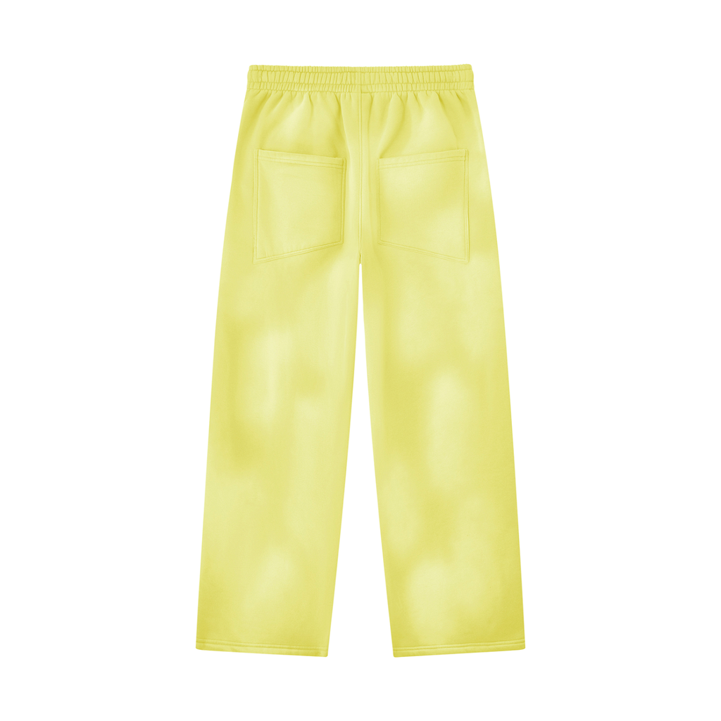 BEESMOOVE BlackSouth Sunfade Wide Leg Fleece Sweatpants