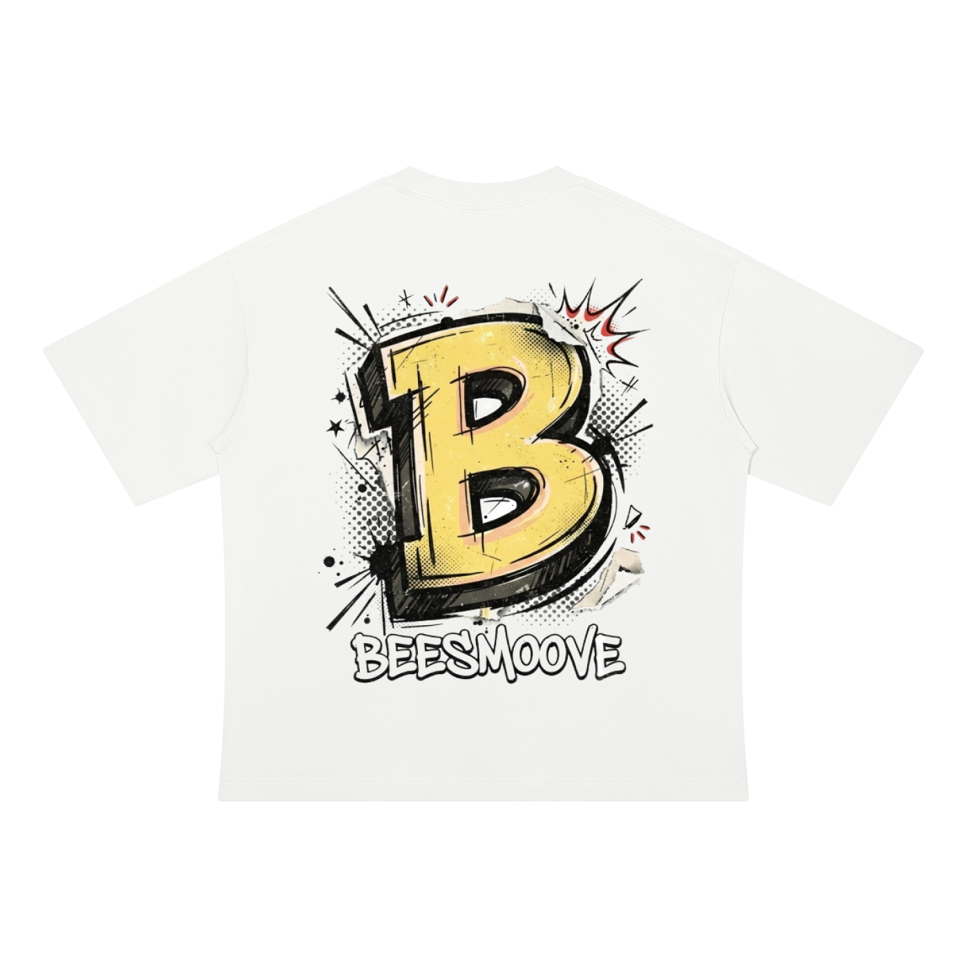 Beesmoove time to bleed Drop Shoulder Cotton T-Shirt