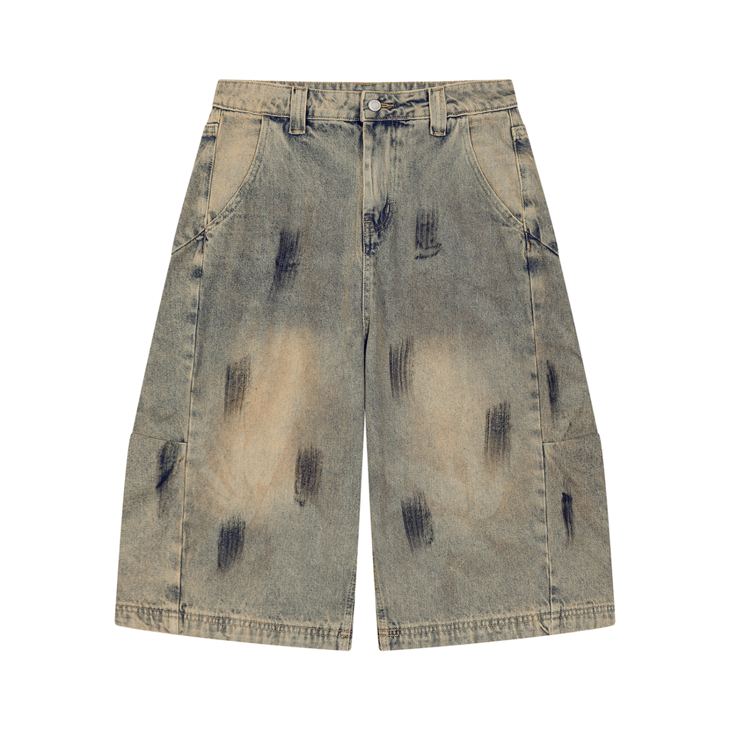 Beesmoove Men’s Vintage Wash Demin Jeans