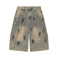 Beesmoove Men’s Vintage Wash Demin Jeans