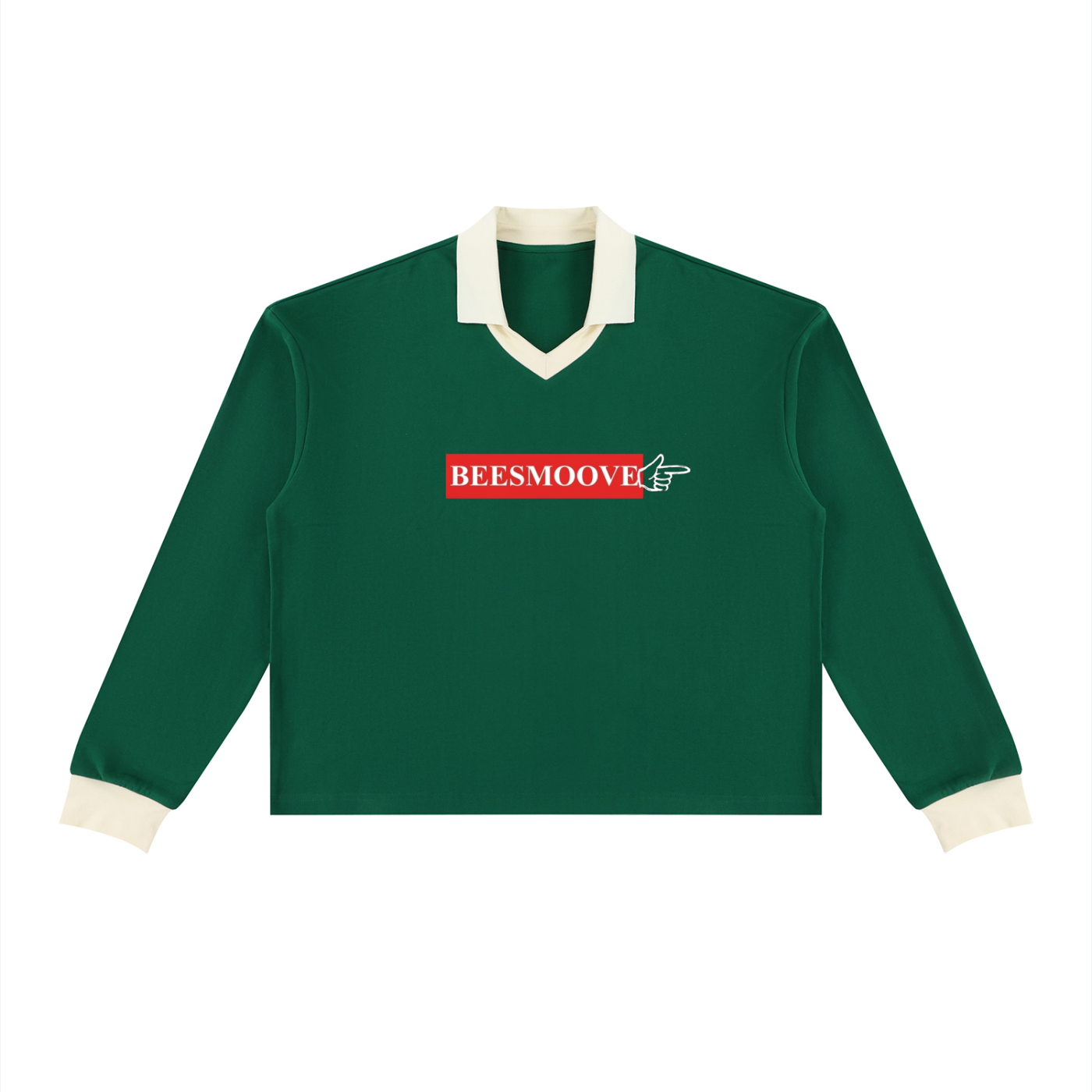 Beesmoove Target Color Block Long Sleeve Sweatshirt
