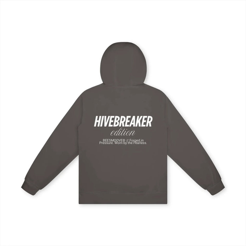 HIVEBREAKER™ BEESMOOVE OPERATIVE UNIT // CODE: REBEL FREQUENCY White Hoodie - Beesmoove
