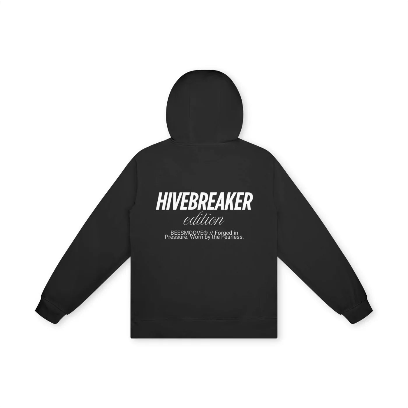 HIVEBREAKER™ BEESMOOVE OPERATIVE UNIT // CODE: REBEL FREQUENCY White Hoodie - Beesmoove