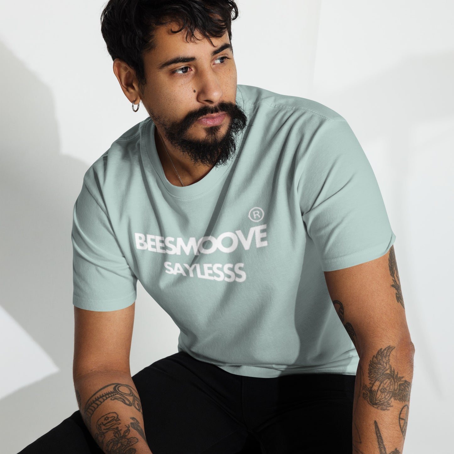 Beesmoove saylesss premium heavyweight tee - Beesmoove