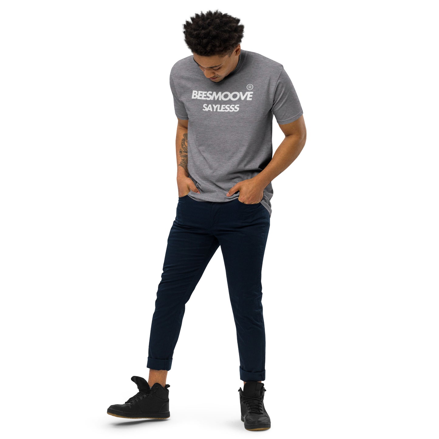 Beesmoove saylesss premium heavyweight tee - Beesmoove