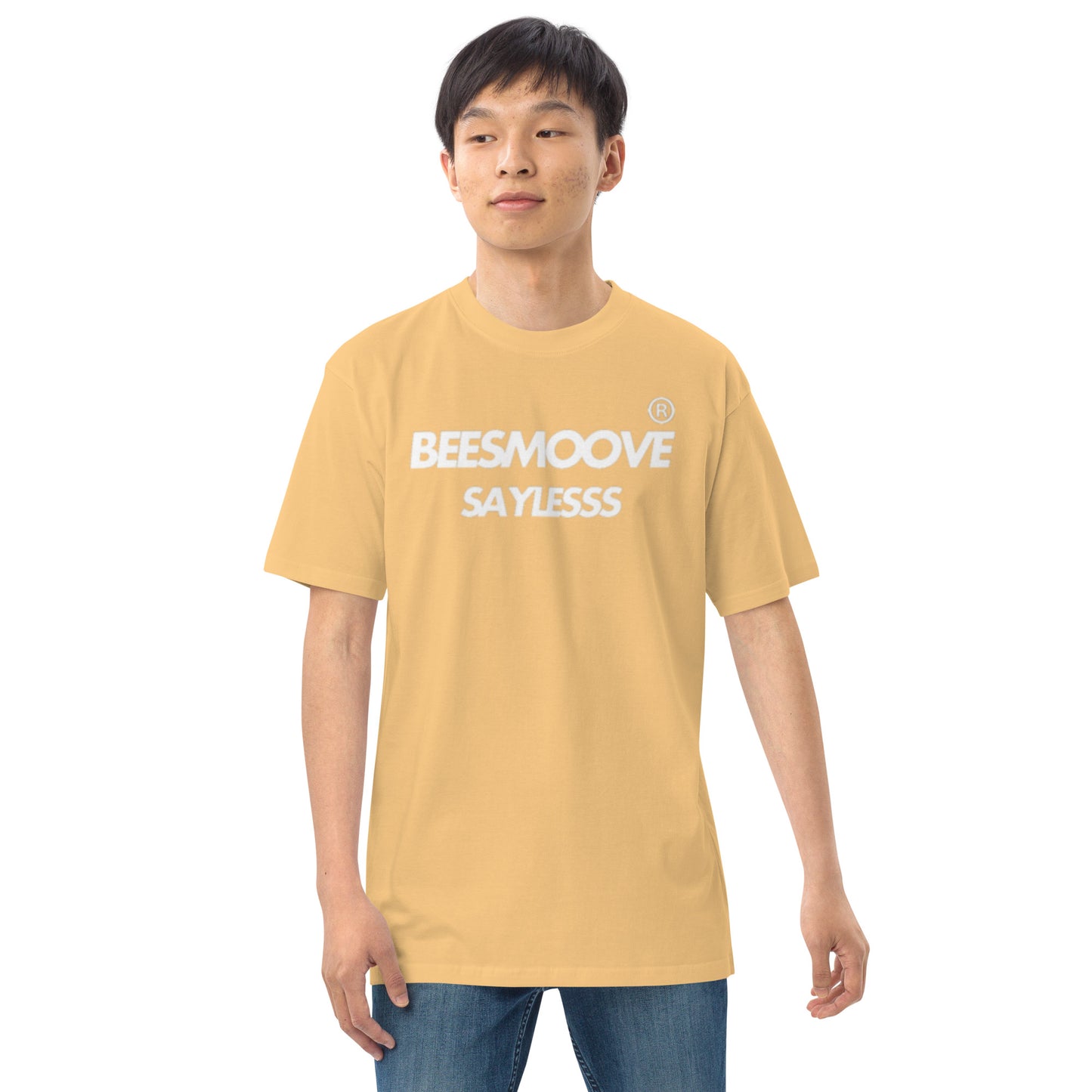 Beesmoove saylesss premium heavyweight tee - Beesmoove