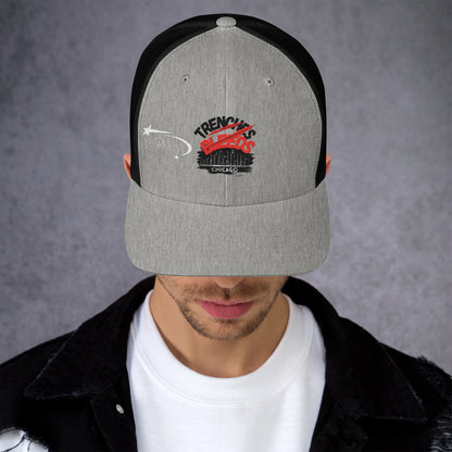 Beesmoove trenches bleeds all star famous Trucker Cap - Beesmoove