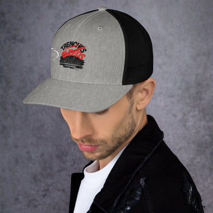 Beesmoove trenches bleeds all star famous Trucker Cap - Beesmoove