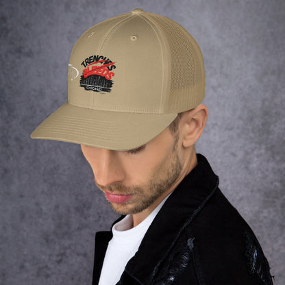 Beesmoove trenches bleeds all star famous Trucker Cap - Beesmoove