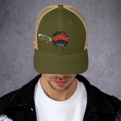 Beesmoove trenches bleeds all star famous Trucker Cap - Beesmoove