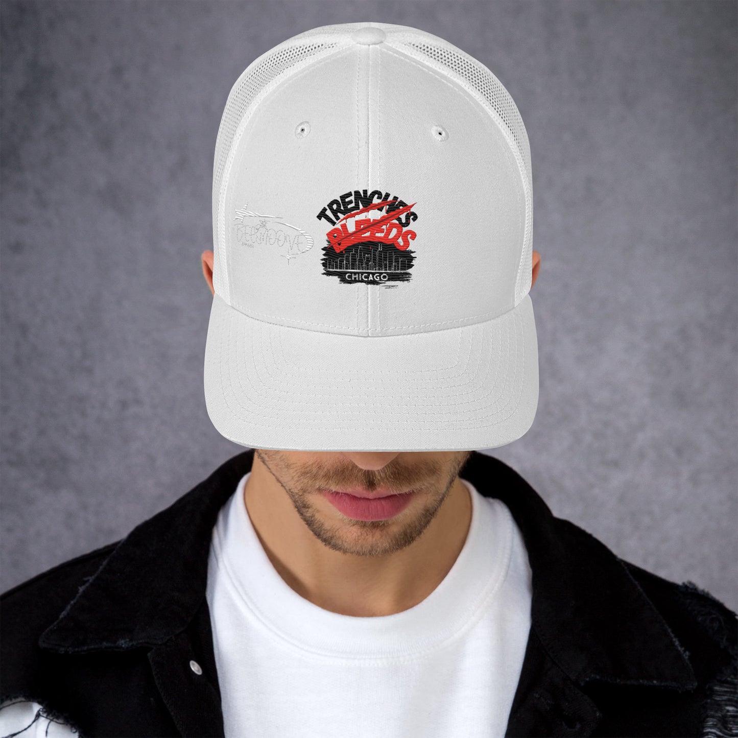 Beesmoove trenches bleeds all star famous Trucker Cap - Beesmoove