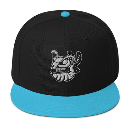 Beesmoove boss bee Snapback Hat - Beesmoove 38.00  Aqua-blue-Black-Black