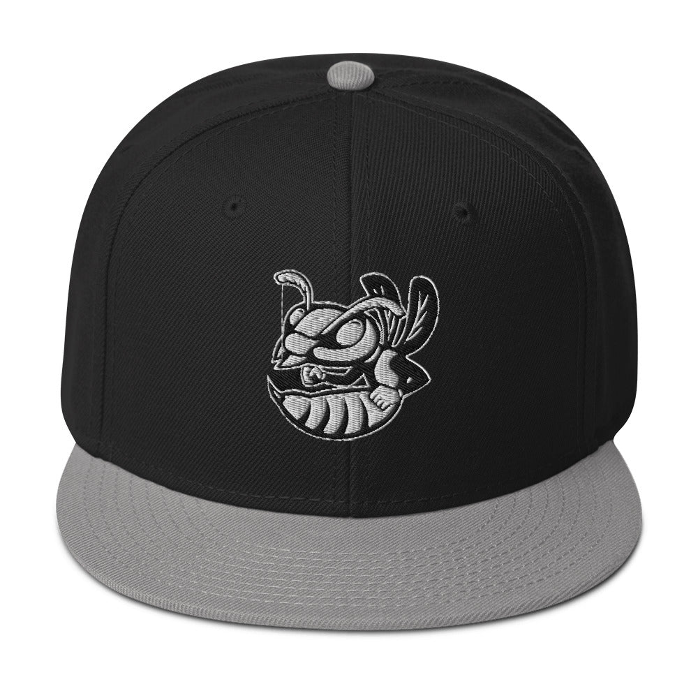 Beesmoove boss bee Snapback Hat - Beesmoove 38.00  Gray-Black-Black